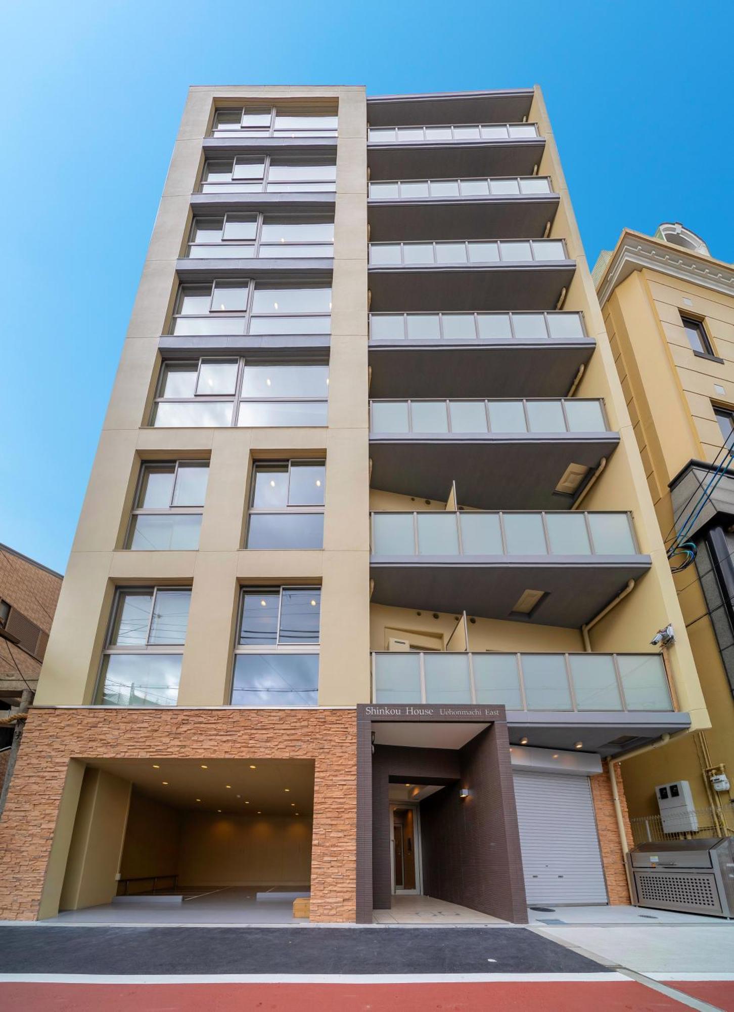 Shinkou House Ue Apartment Osaka Bagian luar foto