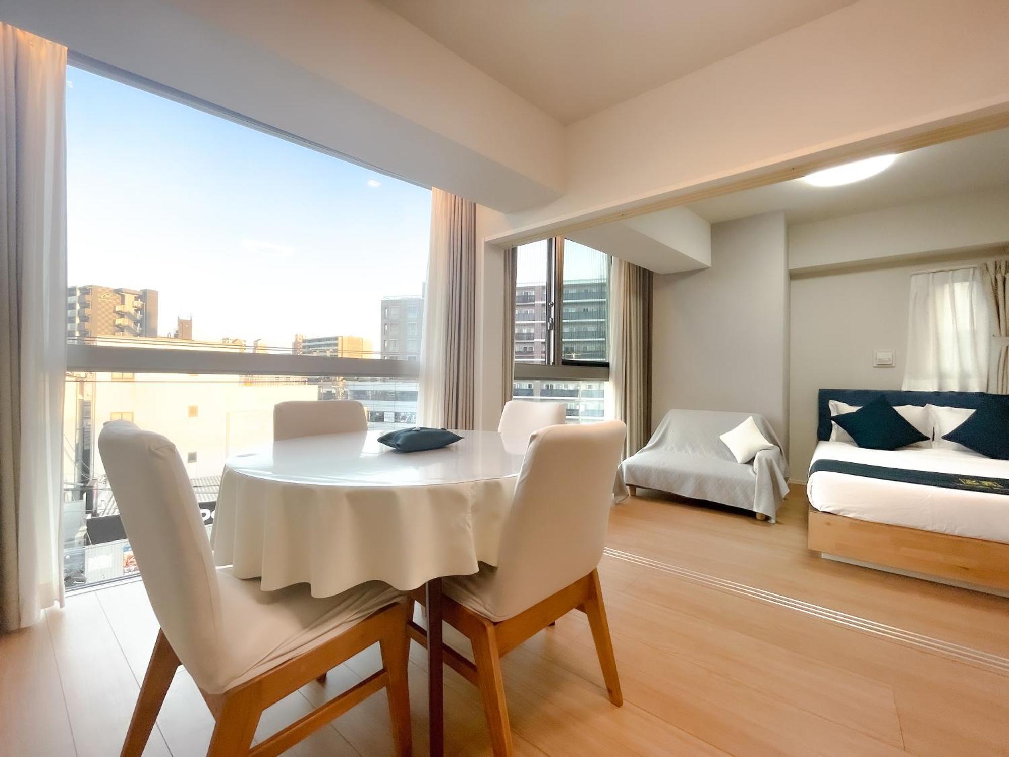 Shinkou House Ue Apartment Osaka Bagian luar foto