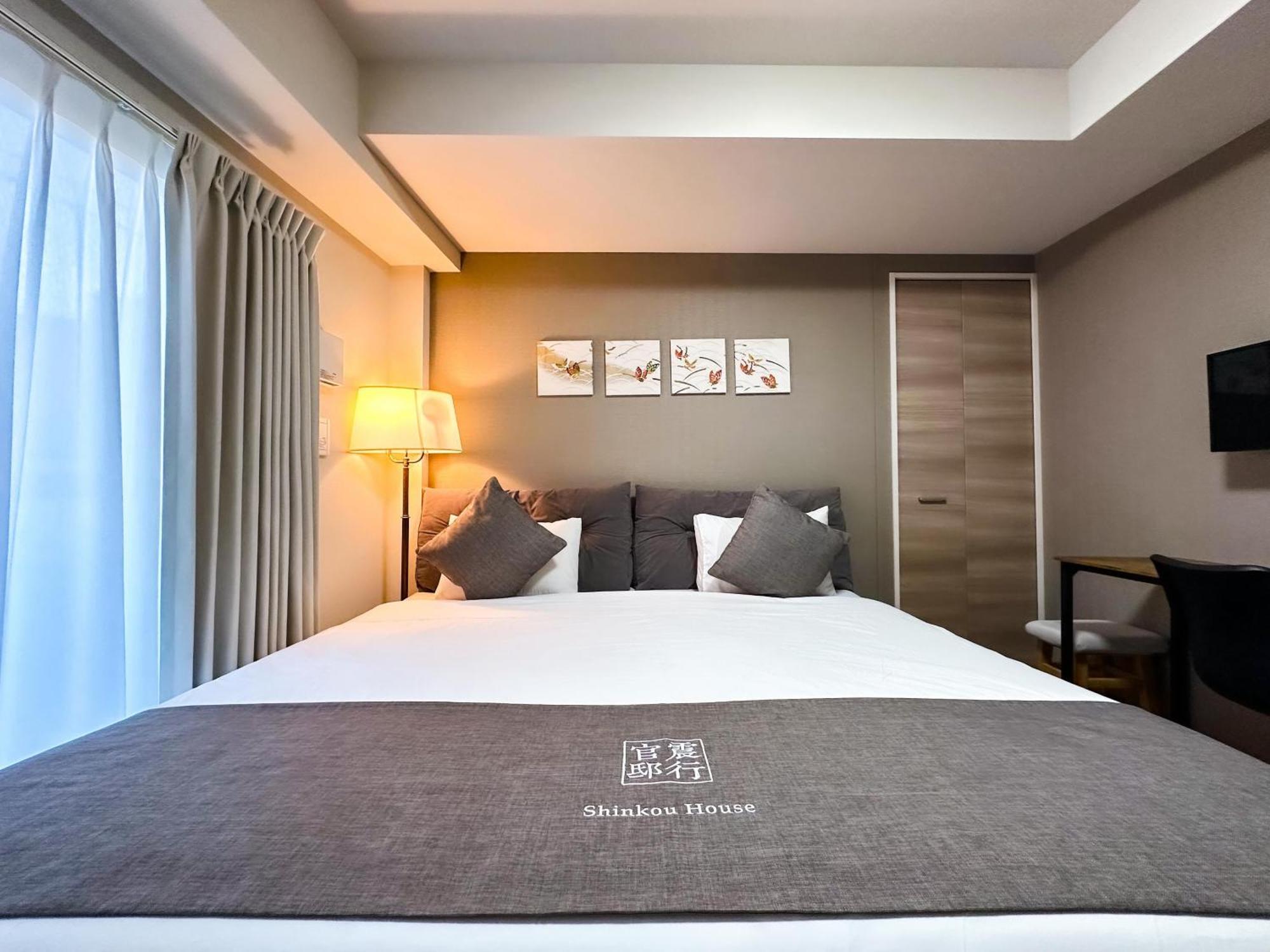 Shinkou House Ue Apartment Osaka Bagian luar foto